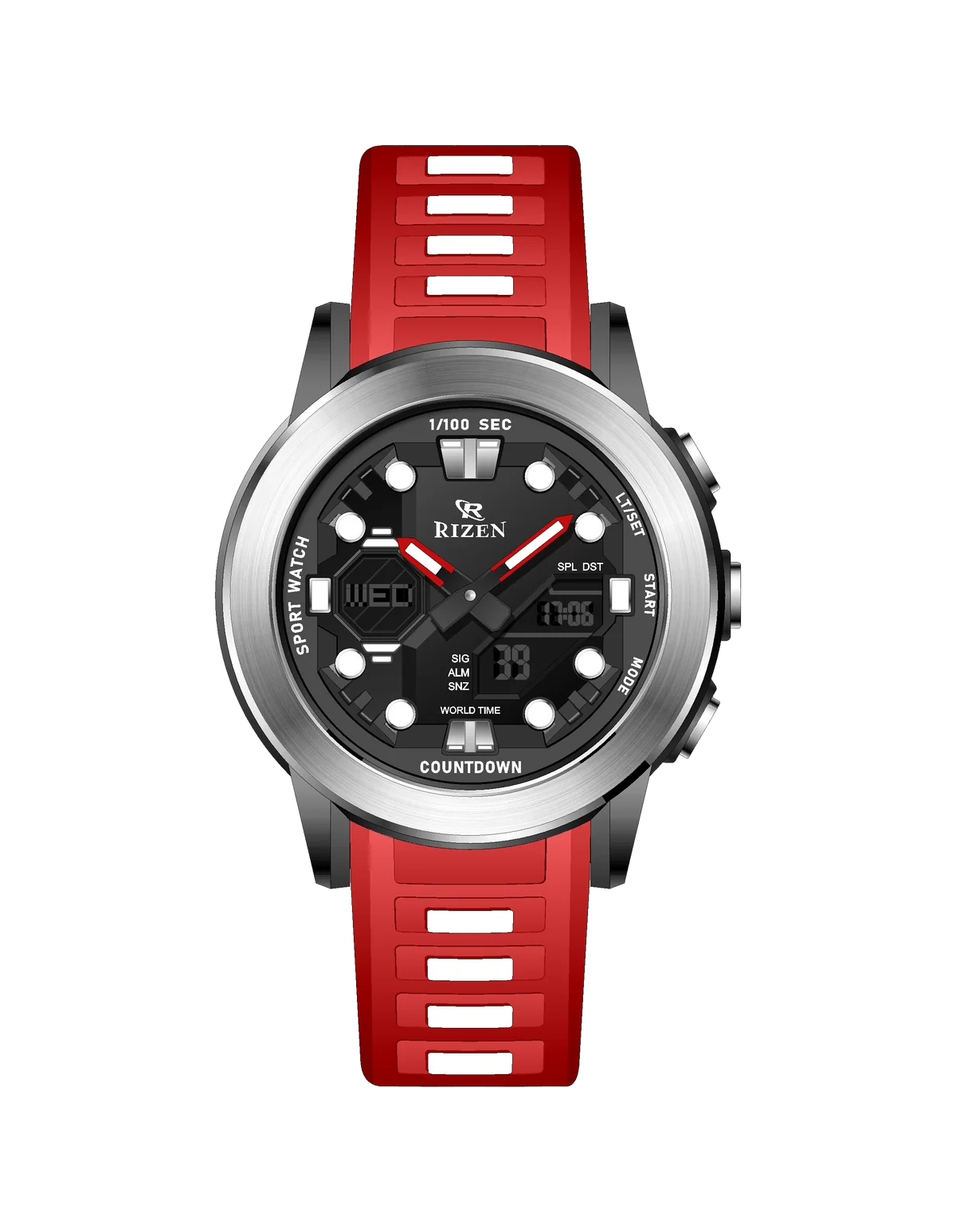 Rizen Drift RZ-0904 Salicon Strap Quartz