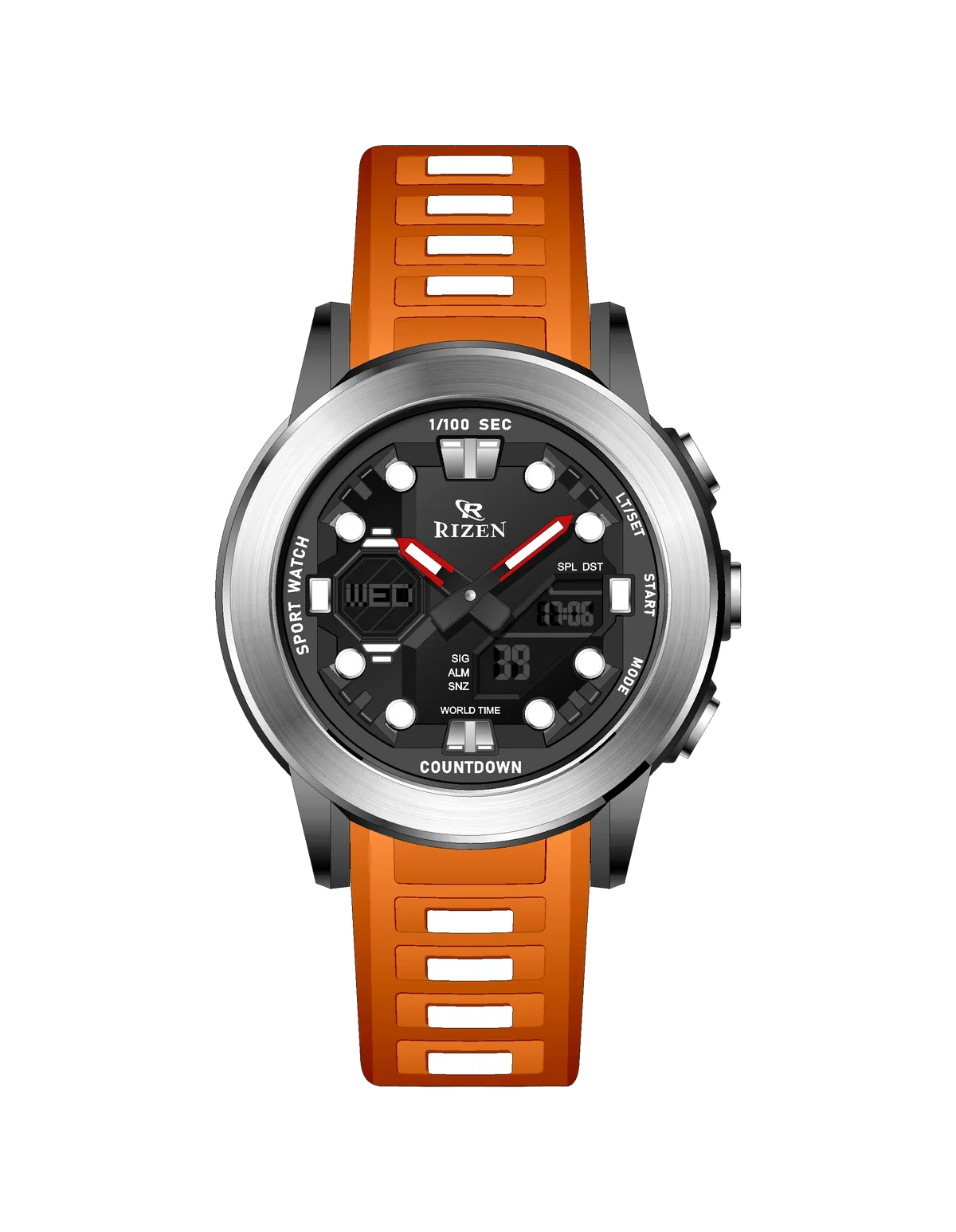 Rizen Drift RZ-0904 Salicon Strap Quartz