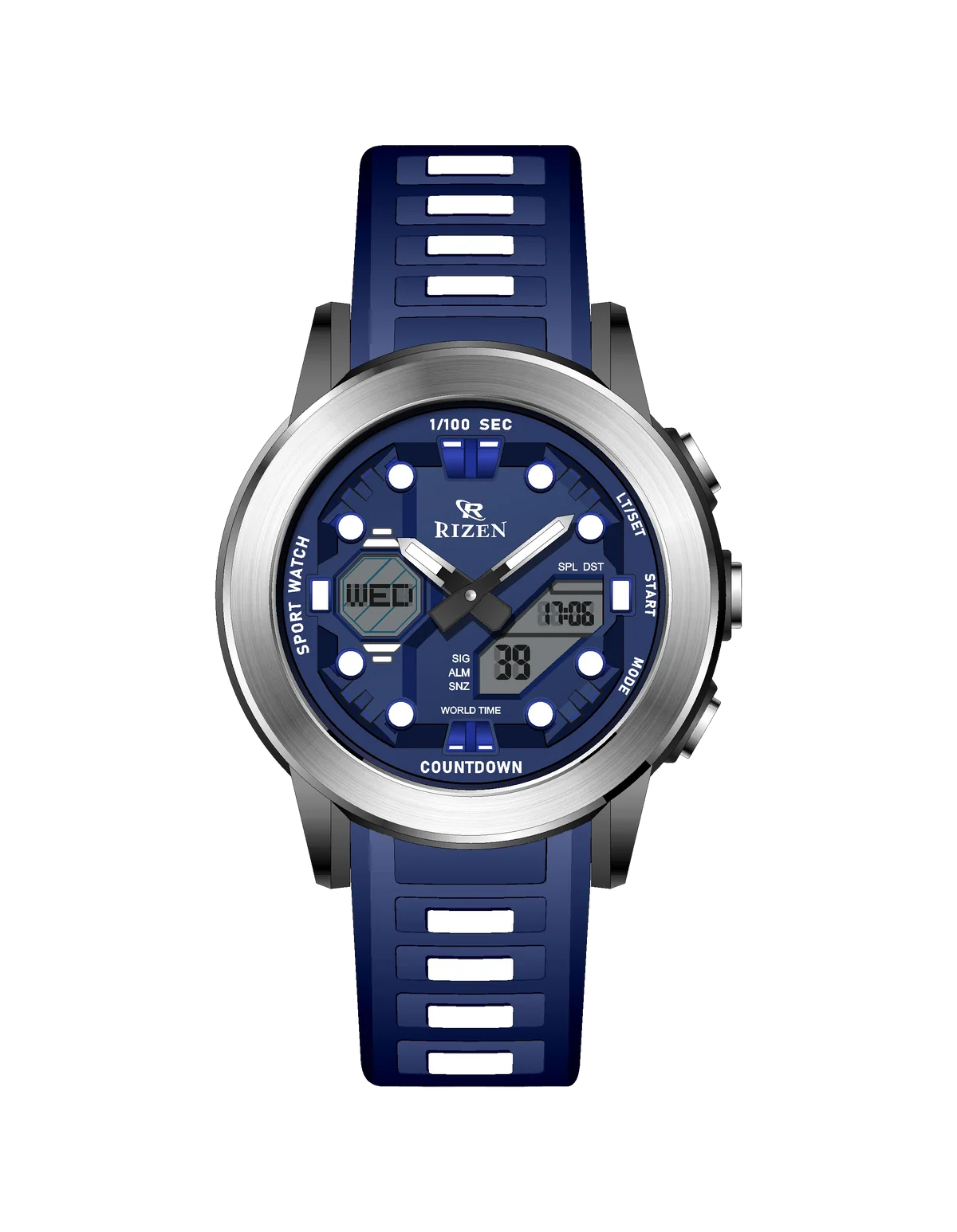 Rizen Drift RZ-0904 Salicon Strap Quartz
