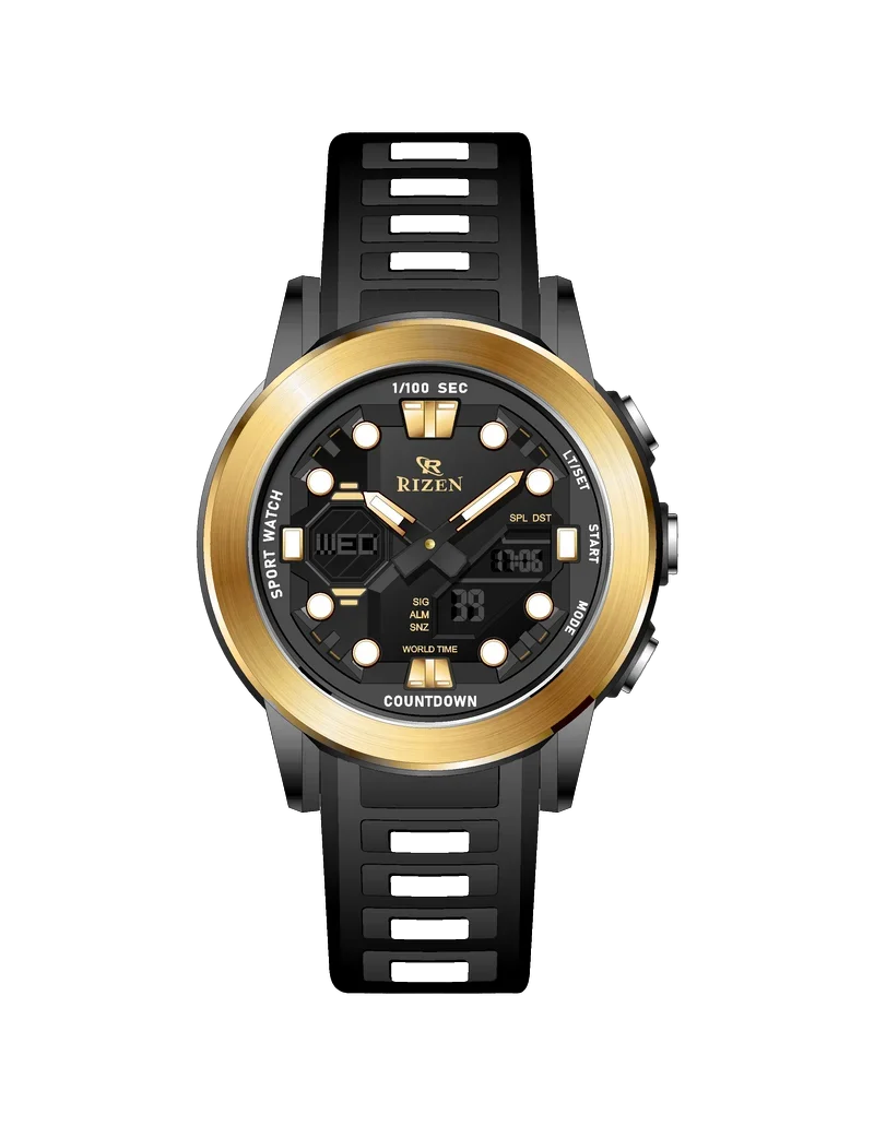 Rizen Drift RZ-0904 Salicon Strap Quartz
