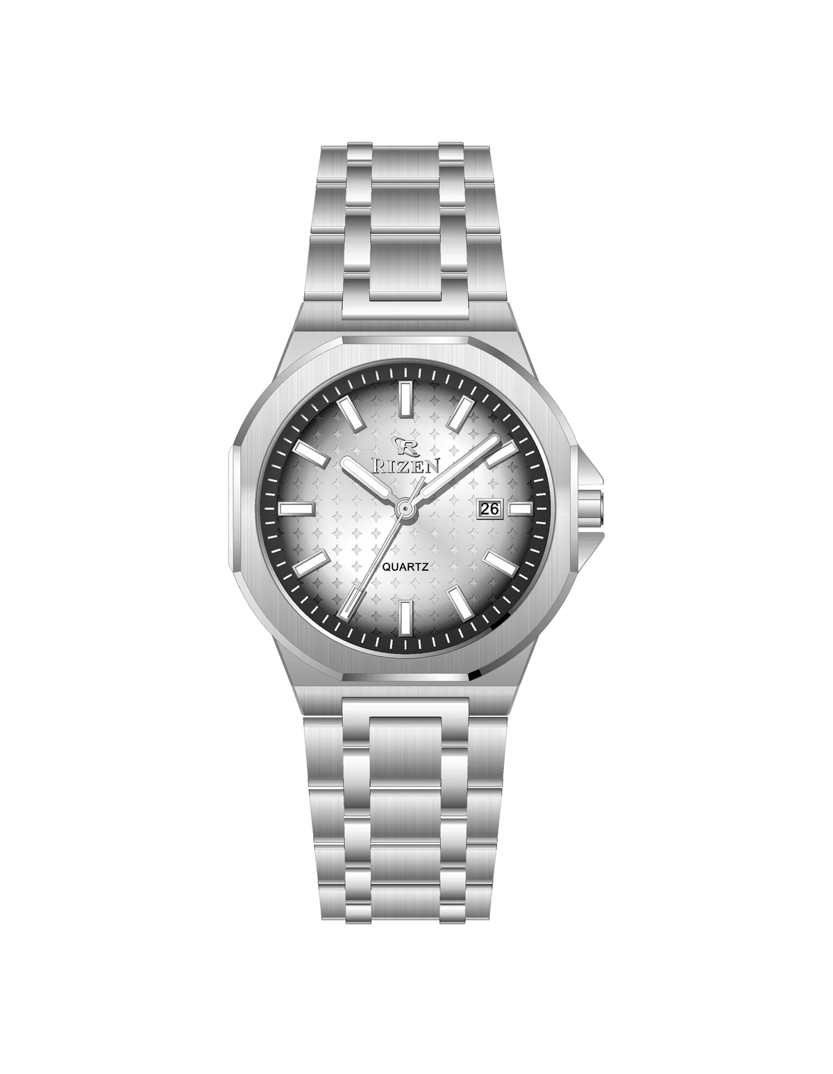 Rizen duo RZ-0916 Stainless Steel Quartz