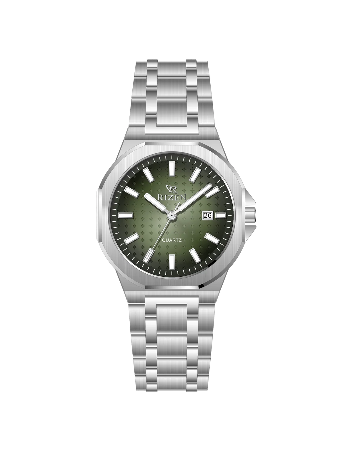 Rizen duo RZ-0916 Stainless Steel Quartz