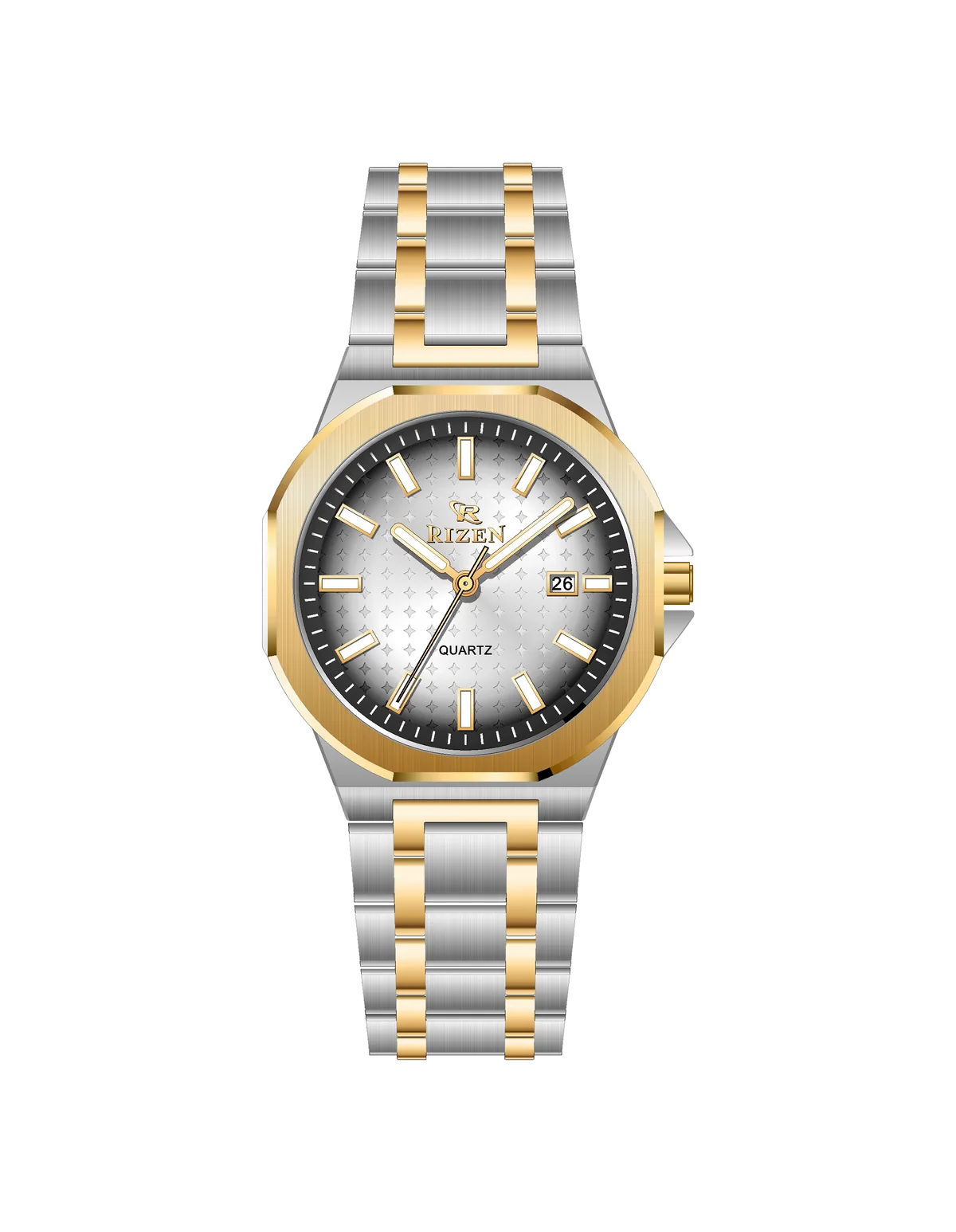 Rizen Echo duo RZ-0916 Stainless Steel