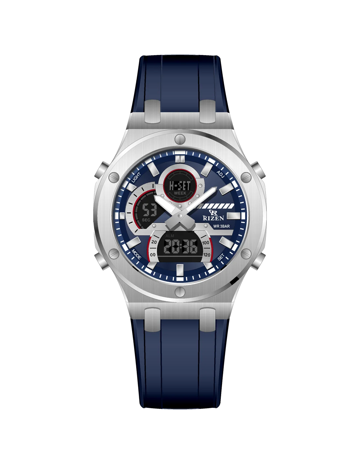 Rizen Force RZ-0854 Salicon Strap Quartz