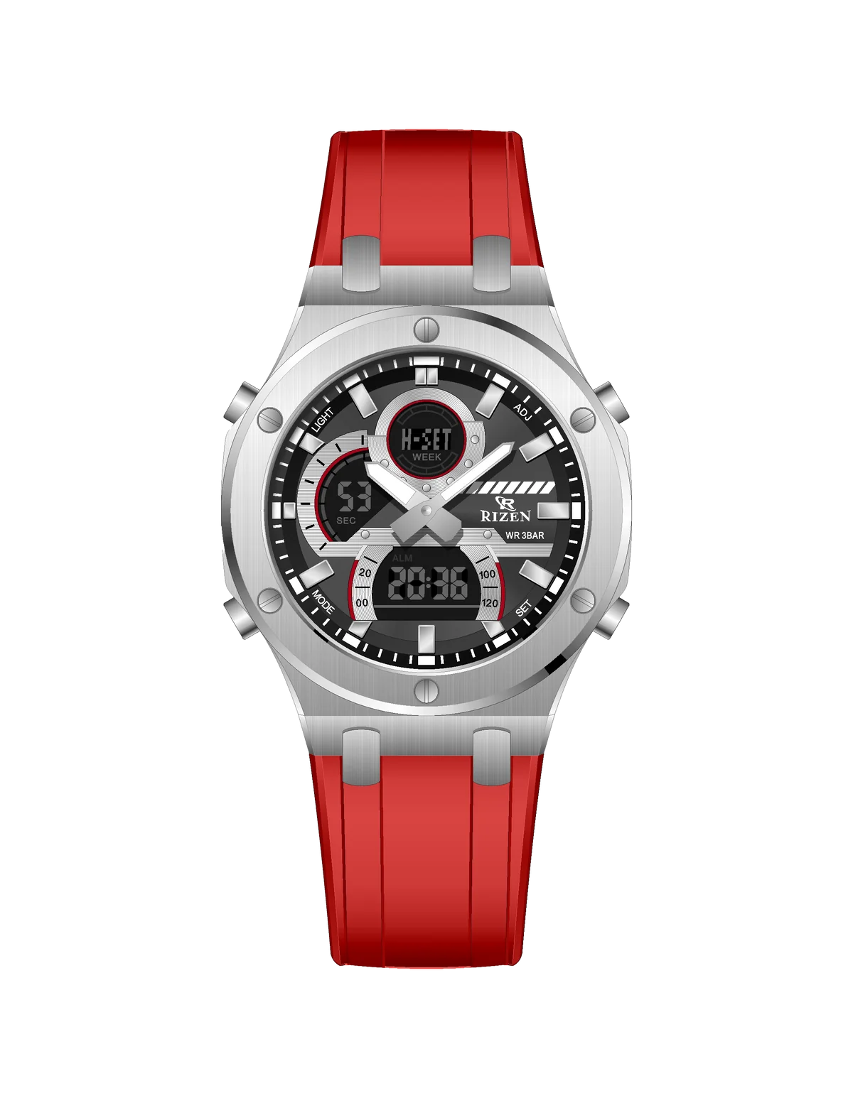 Rizen Force RZ-0854 Salicon Strap Quartz