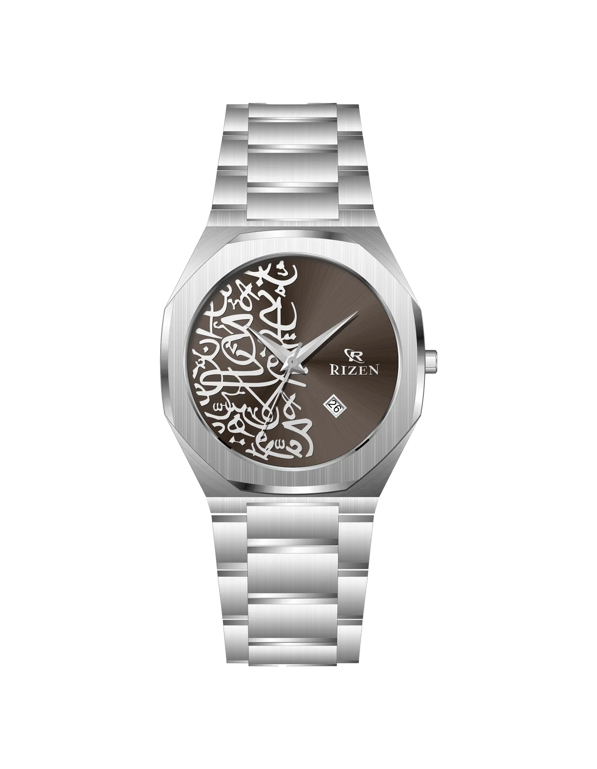 Rizen Griftin Shine RZ-0913 Stainless Steel Quartz