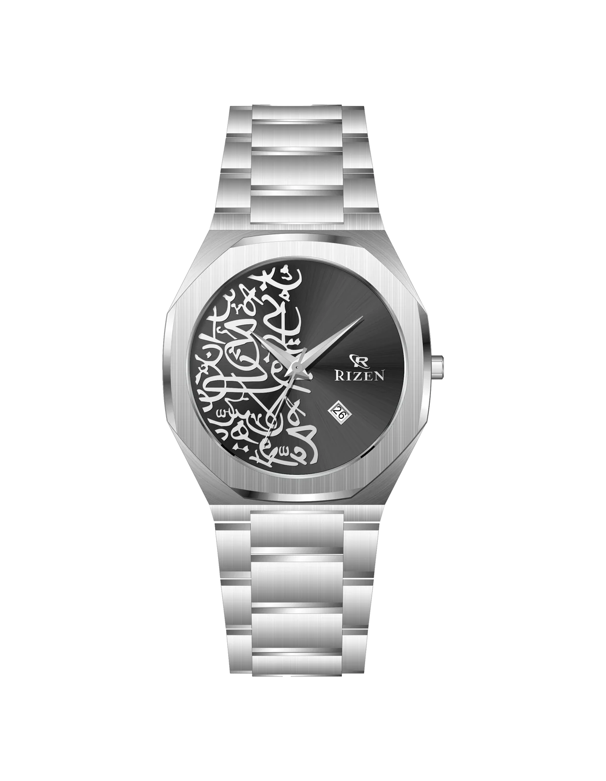 Rizen Griftin Shine RZ-0913 Stainless Steel Quartz