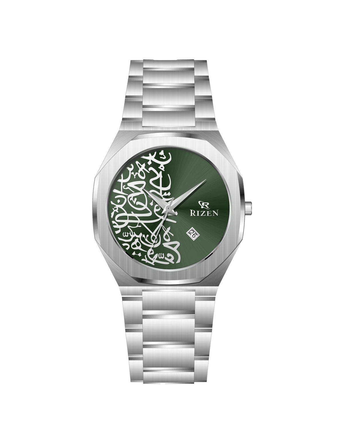 Rizen Griftin Shine RZ-0913 Stainless Steel Quartz