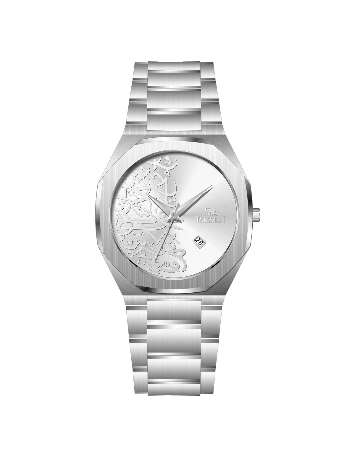 Rizen Griftin Shine RZ-0913 Stainless Steel Quartz