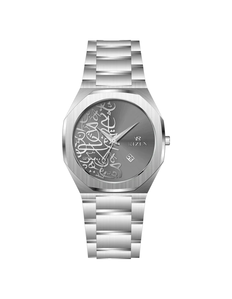 Rizen Griftin Shine RZ-0913 Stainless Steel Quartz