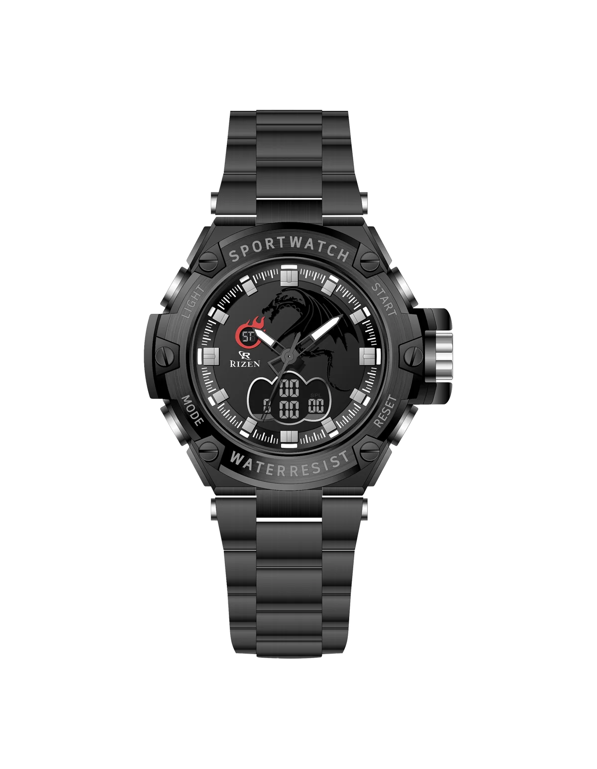 Rizen Ironclad RZ-0898 stainless steel Quartz