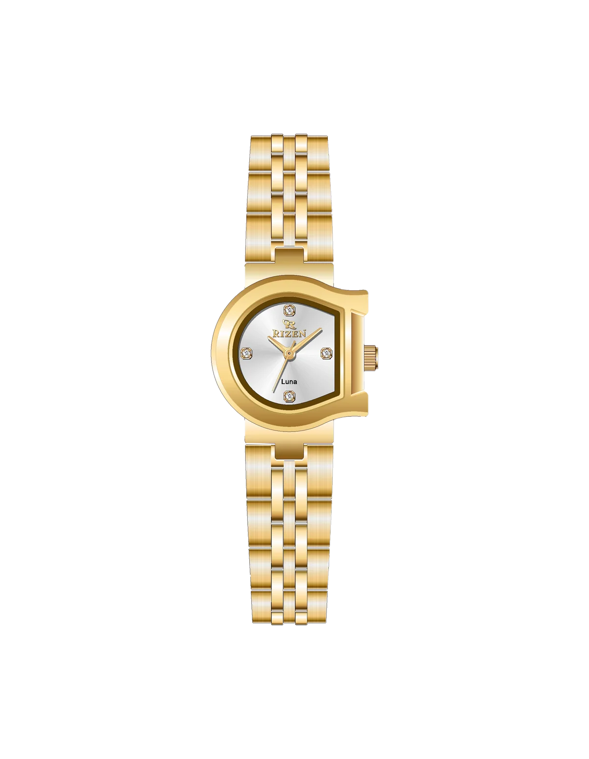 Rizen Luna RZ-1007L Stainless Steel Quartz