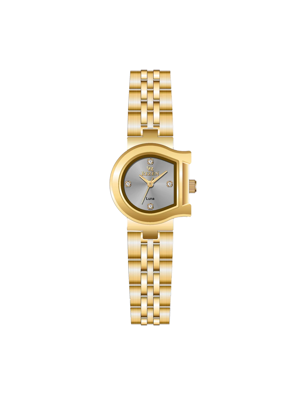 Rizen Luna RZ-1007L Stainless Steel Quartz