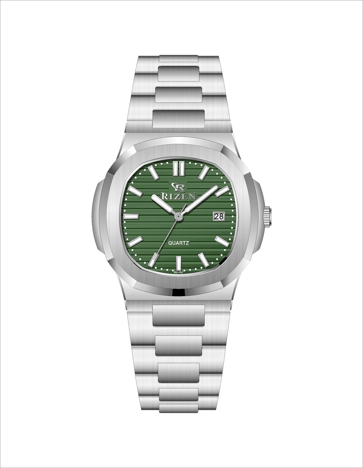 Rizen Raelix RZ-0757 Stainless Steel Quartz