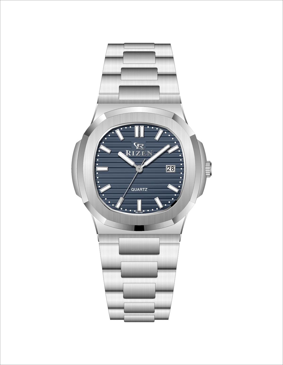 Rizen Raelix RZ-0757 Stainless Steel Quartz