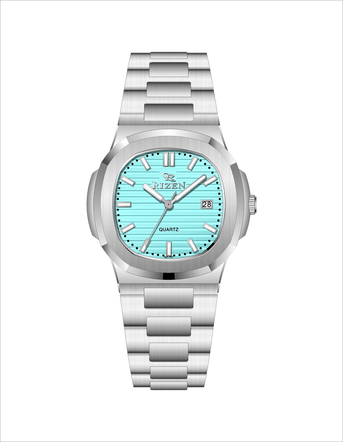 Rizen Raelix RZ-0757 Stainless Steel Quartz