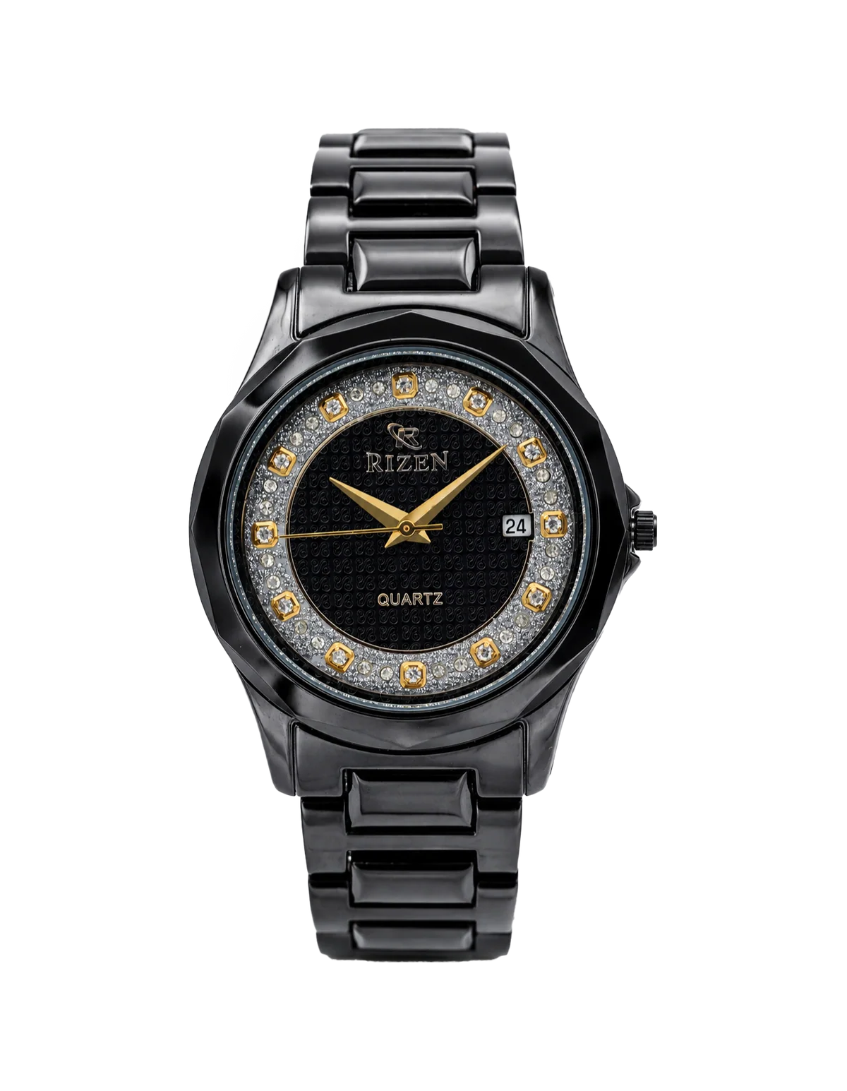 Rizen Renzo RZ-618G Stainless Steel Quartz
