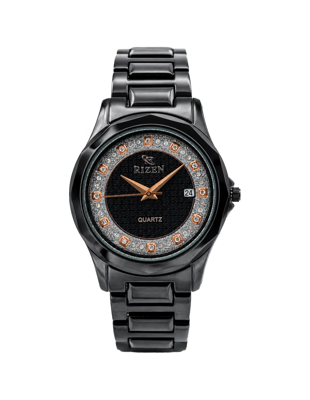 Rizen Renzo RZ-618G Stainless Steel Quartz