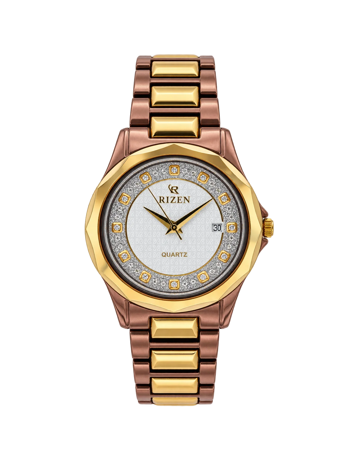 Rizen Renzo RZ-618G Stainless Steel Quartz