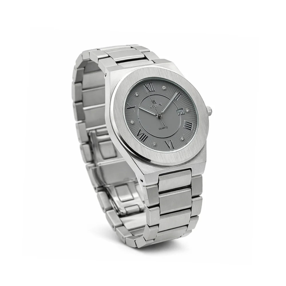 Rizen Aether Silver RZ-0912 Stainless Steel Quartz