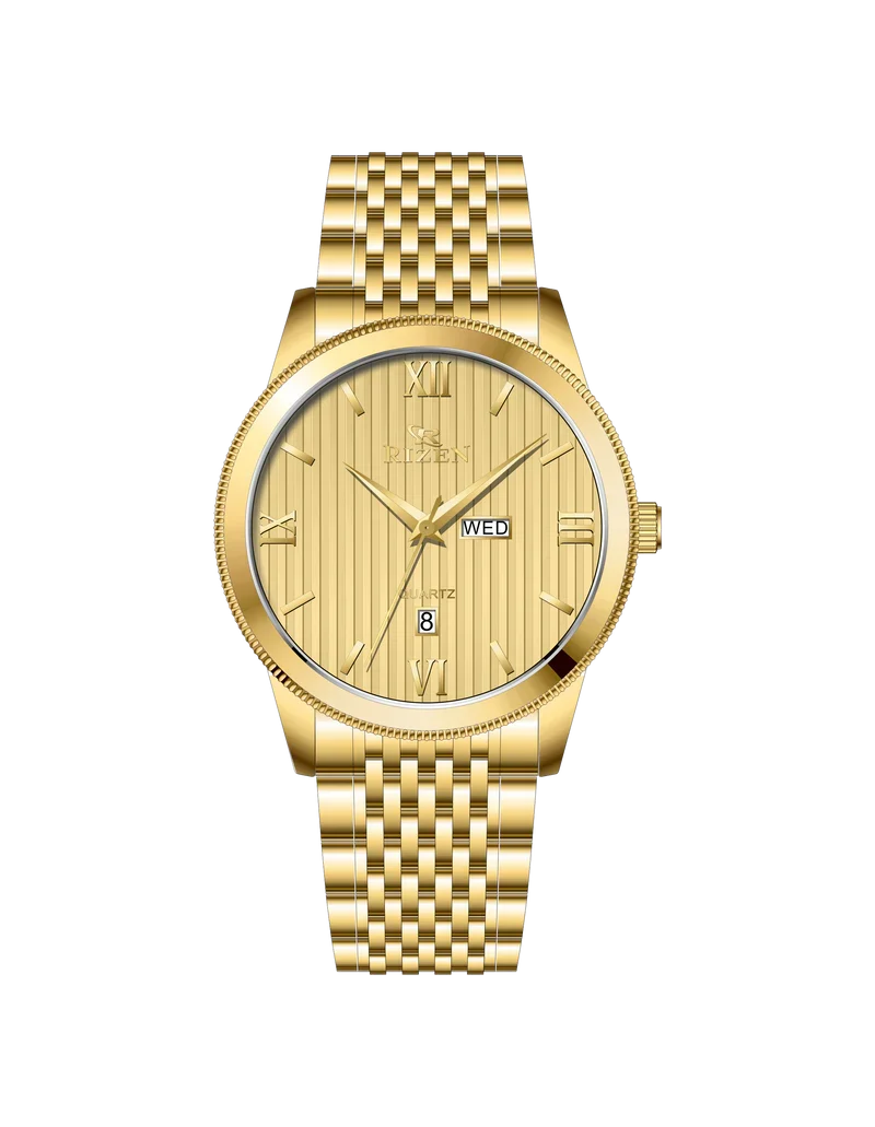 Rizen Grace RZ-738L Stainless Steel Quartz