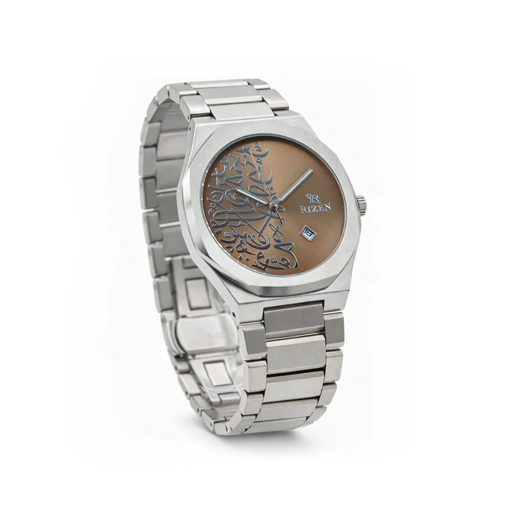 Rizen Griftin Shine RZ-0913 Stainless Steel Quartz