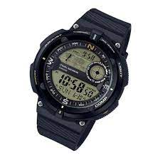 SGW-600H-9ADR Casio Outdoor Analog-Digital Black Dial Men's Watch. - Timecheck