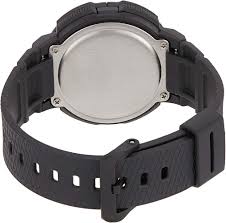 SGW-600H-9ADR Casio Outdoor Analog-Digital Black Dial Men's Watch. - Timecheck