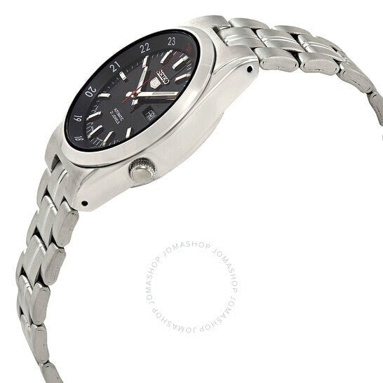 SNK571J1 Seiko 5 Automatic Date-Day Black Dial Men's Watch - Timecheck