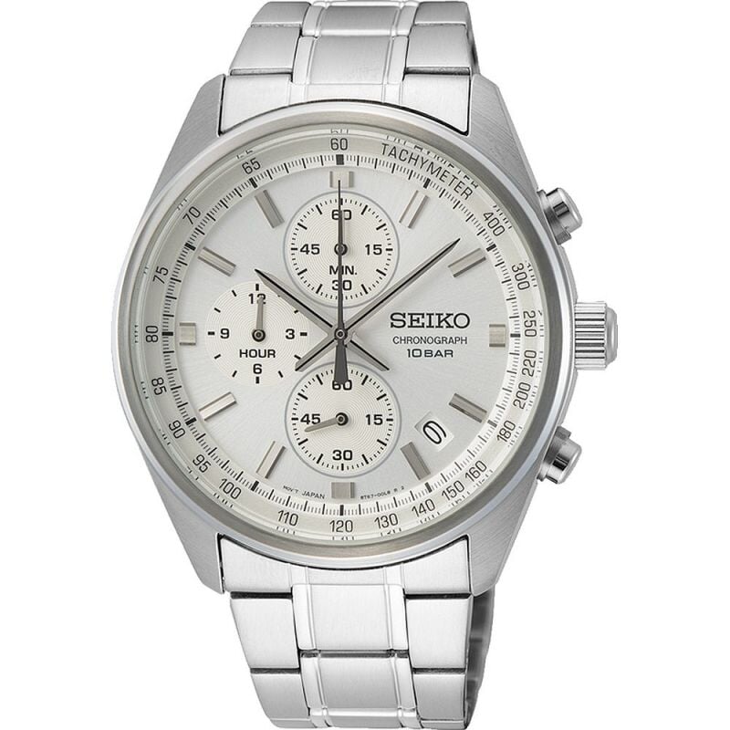 SSB375P1 Seiko Analog Business Quartz Mens Chronograph. - Timecheck