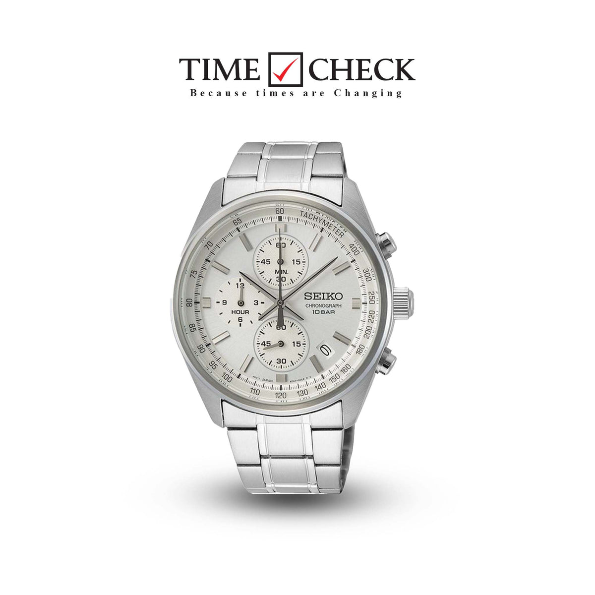 SSB375P1 Seiko Analog Business Quartz Mens Chronograph. - Timecheck