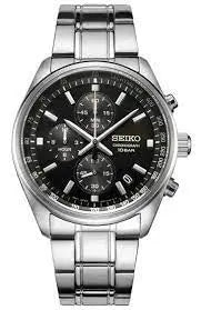 SSB379P1 Seiko Analog Business Quartz Chronograph Men's Watch. - Timecheck