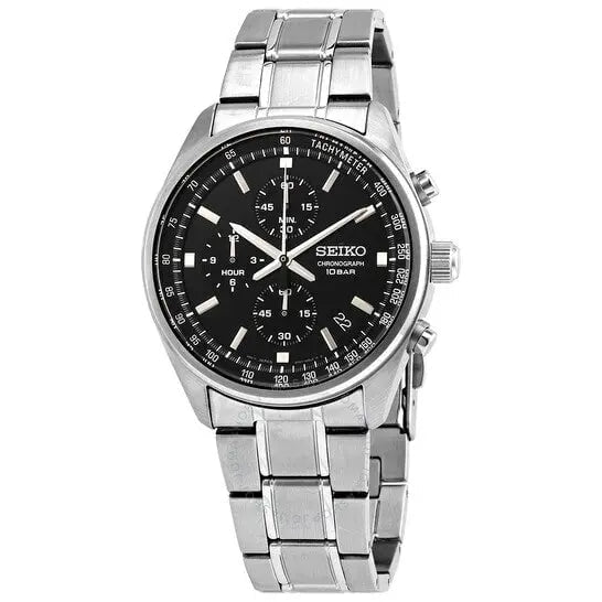 SSB379P1 Seiko Analog Business Quartz Chronograph Men's Watch. - Timecheck