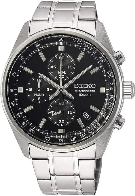 SSB379P1 Seiko Analog Business Quartz Chronograph Men's Watch. - Timecheck