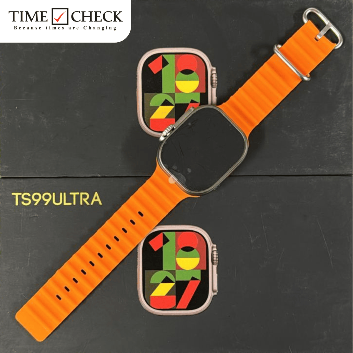 TS99ULTRA Smart Watch, Fitness Trackers With Heart Rate Monitor, Unisex Watch - Timecheck