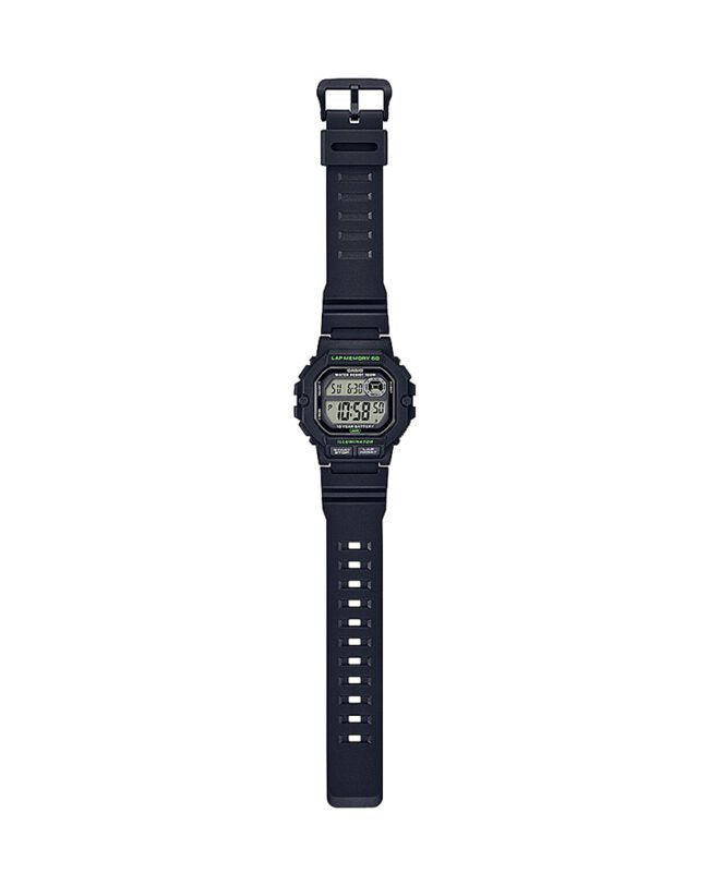 WS-1400H-1AVDF Casio Quartz Digital Black Resin Men's Watch. - Timecheck