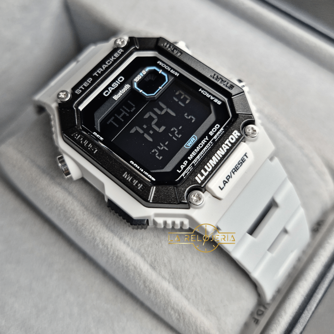 WS-B1000-8BVEF Casio Digital LED Illuminator Quartz Digital Men's Watch. - Timecheck