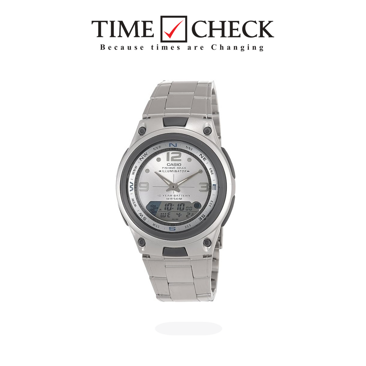 Casio Wristwatches Casio Fishing Gear Illuminator Watch Price AW